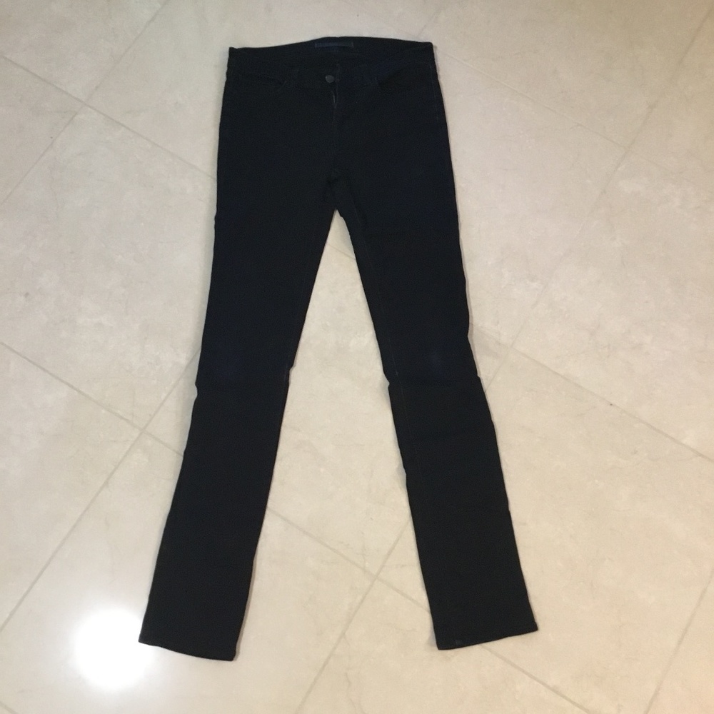 J Brand Pencil Leg Black Jeans